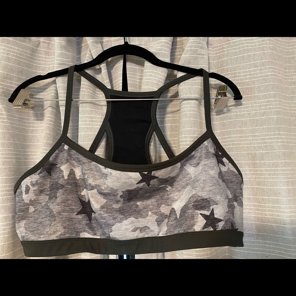 Camo/Star GapFit Sports Bra